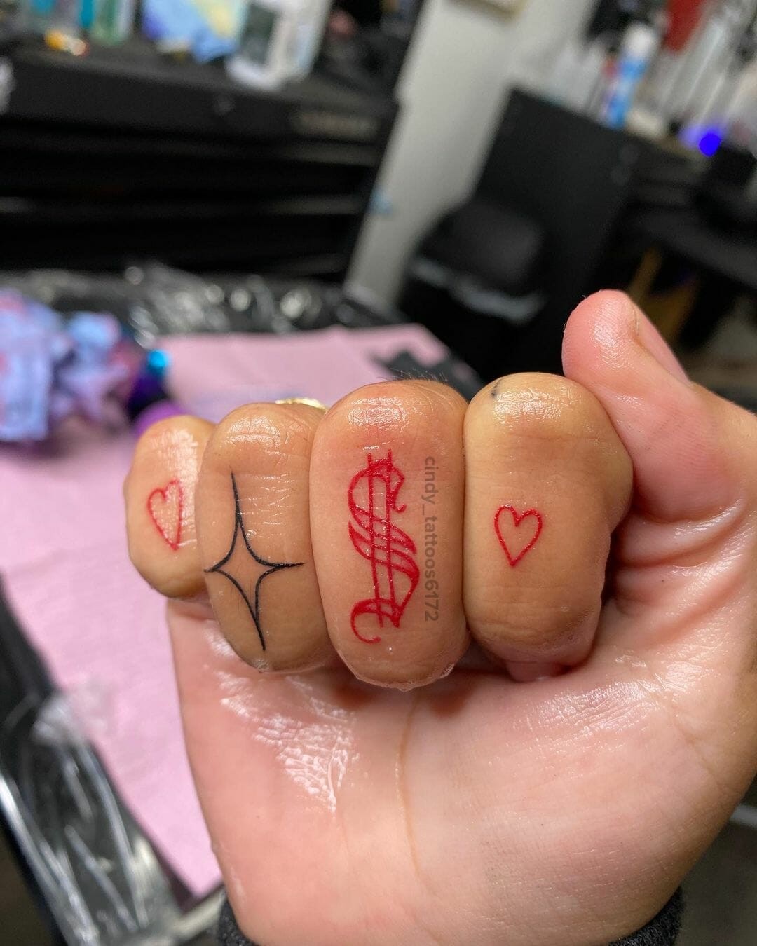 Cool Finger Tattoo