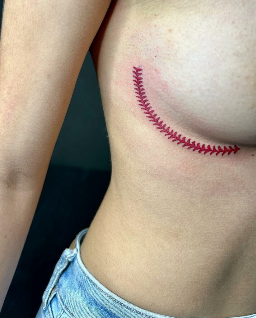 Baseball Fan Tattoo