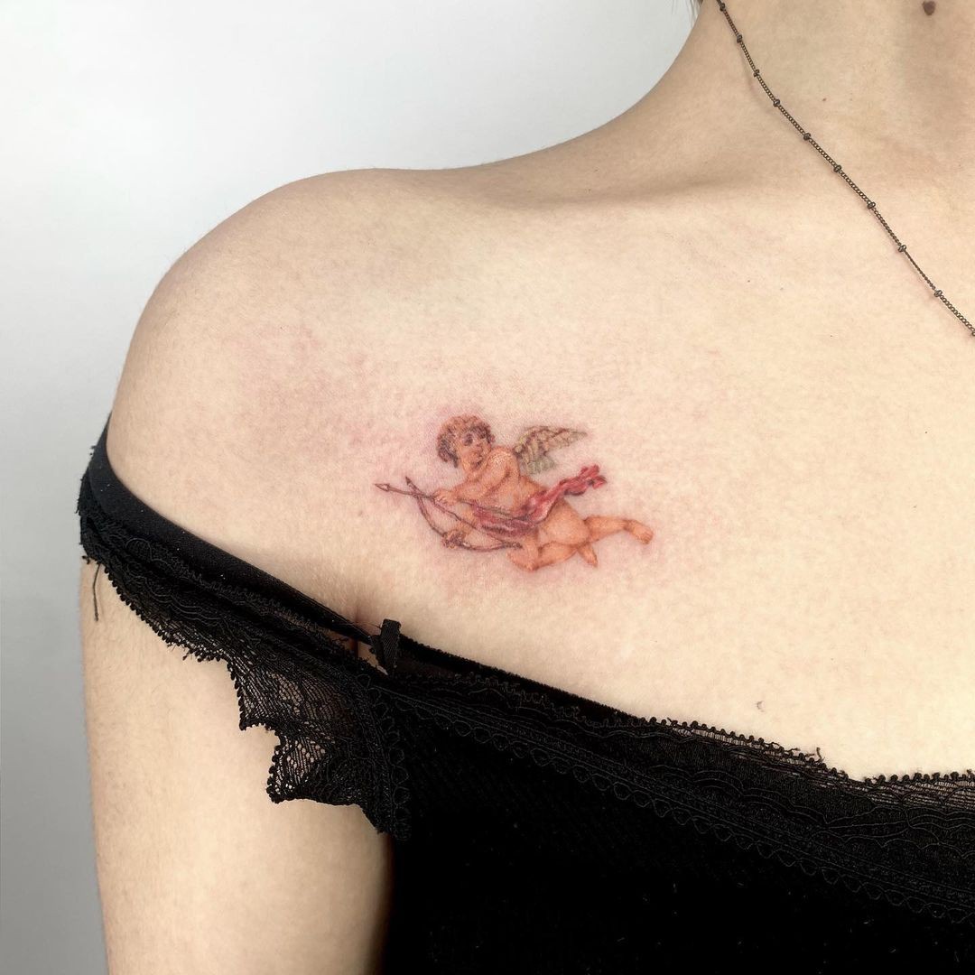 Cupid Angel Tattoo