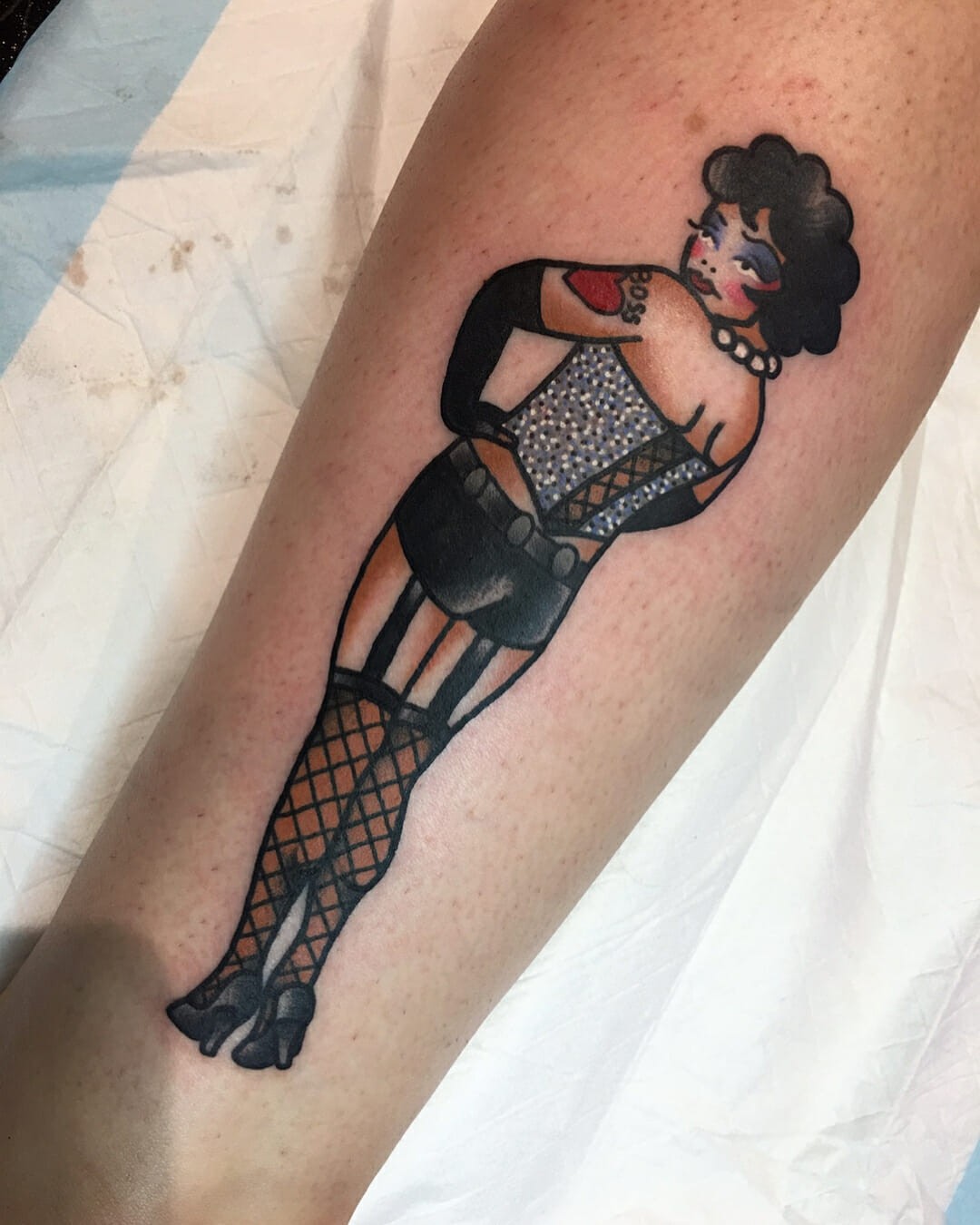 Sensual Frank N Horror Tattoo