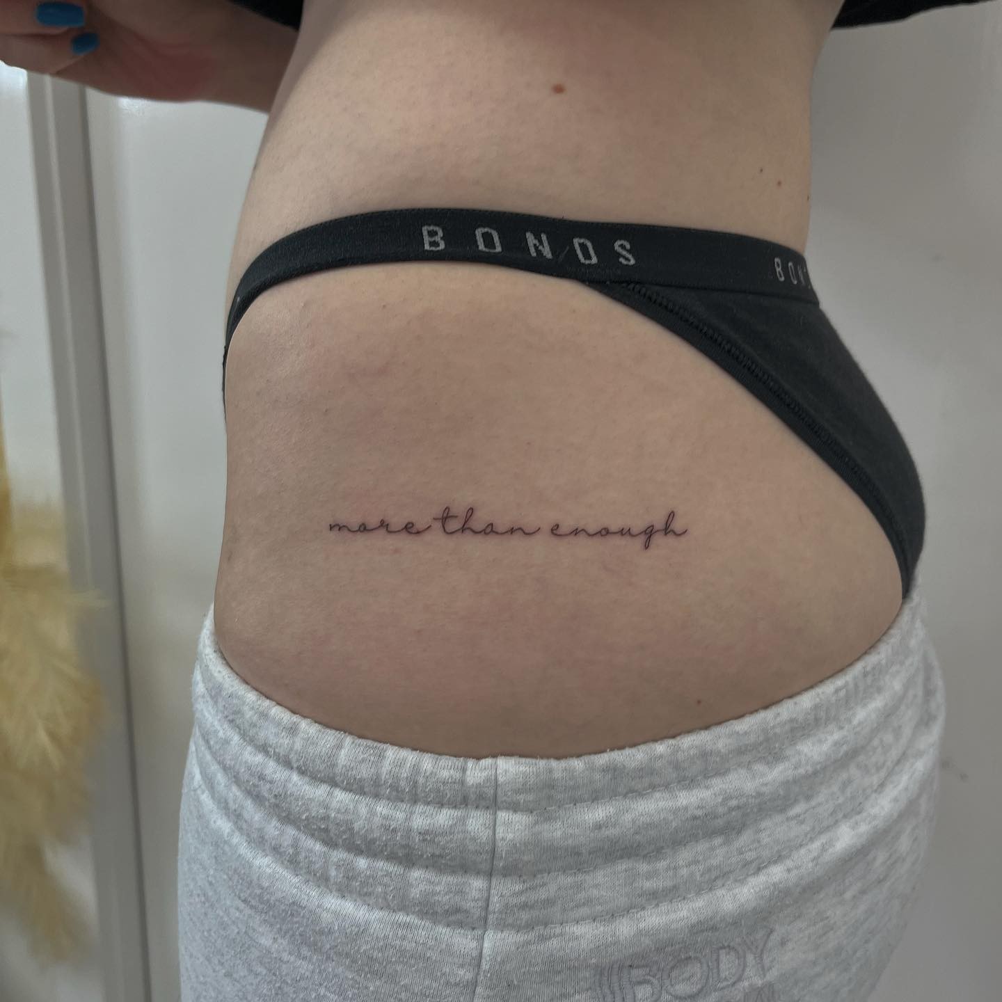 ‘More than Enough’ Tattoo to Let You Remember Your Self Worth