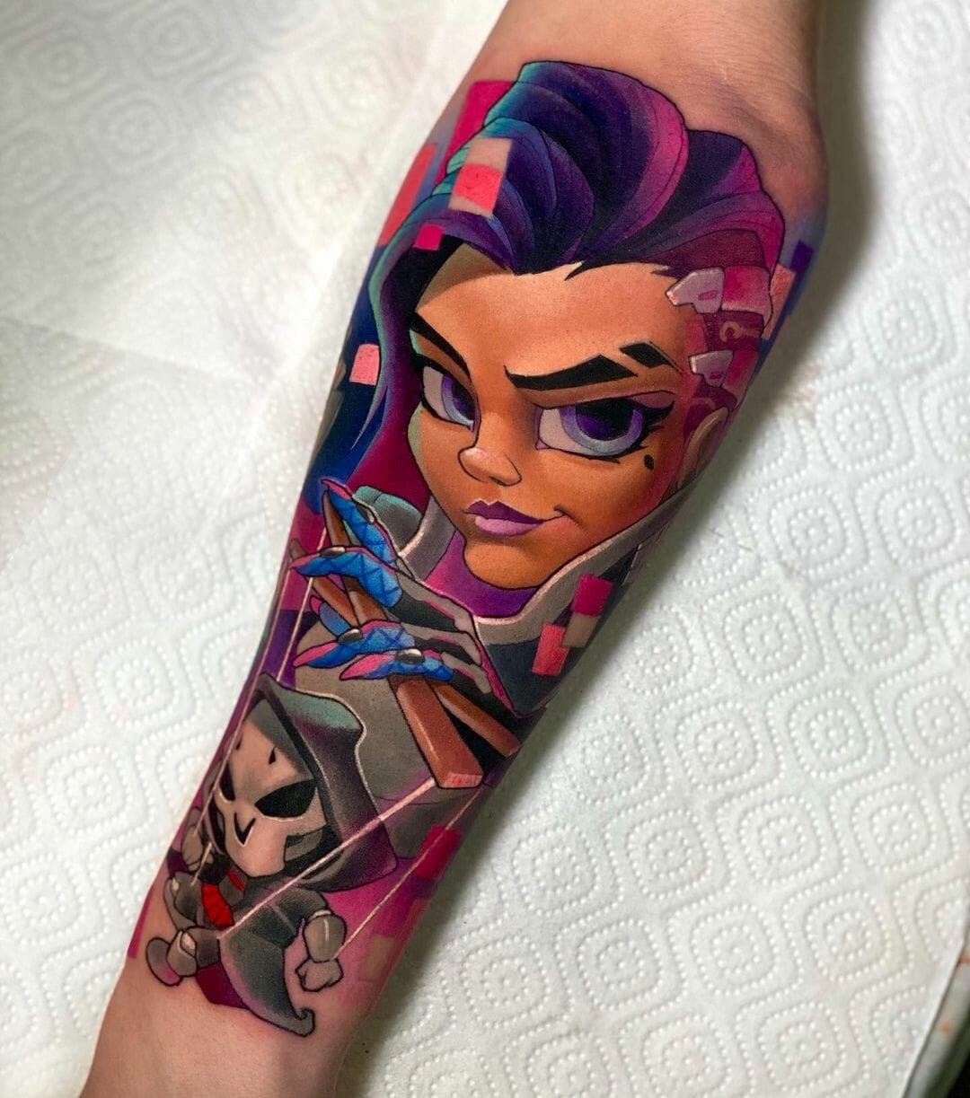 The Graffiti Art Sombra Tattoo