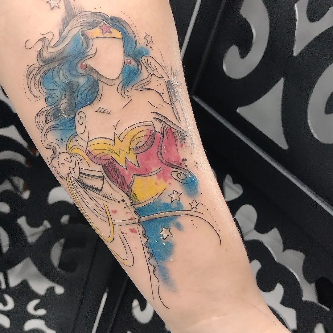 Wonder Woman Tattoo