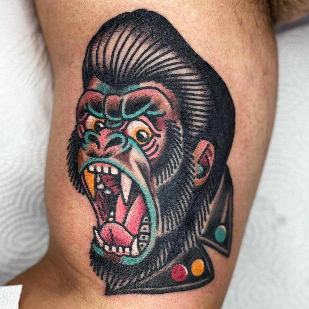 Rockabilly American Traditional Tattoos