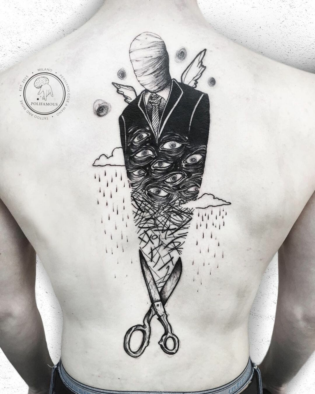 Surrealistic Human Tattoo