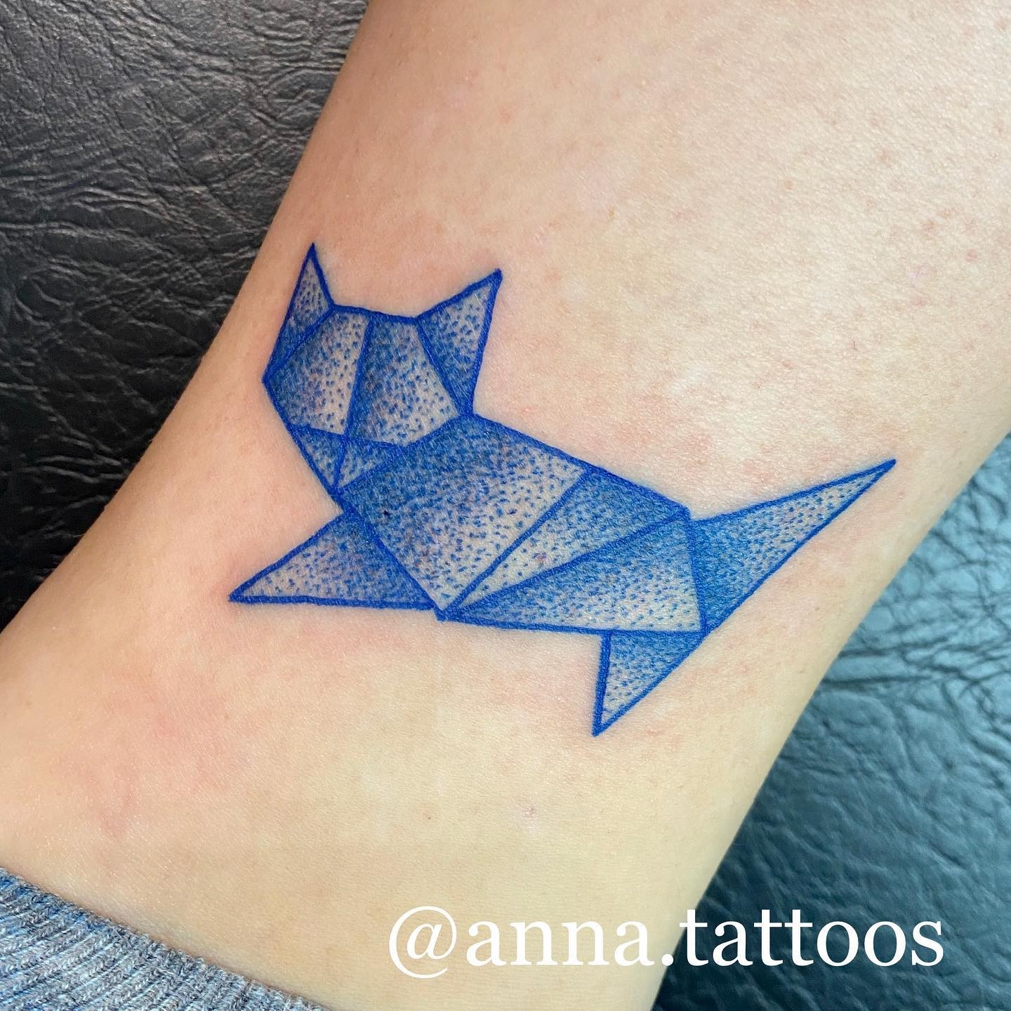 Geometric Cat Tattoos