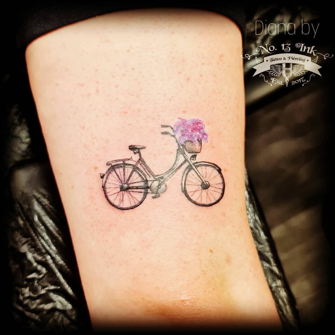 Traditional Bicycle Tattoo