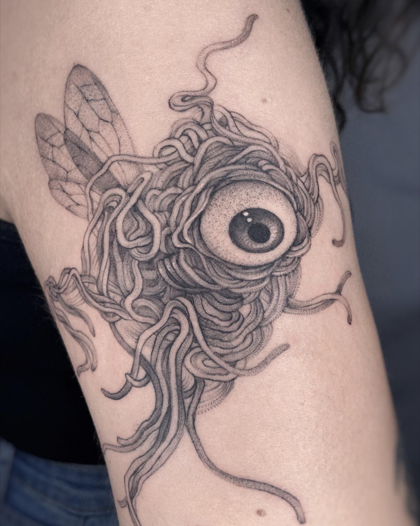 Funny Eyeball Tattoo