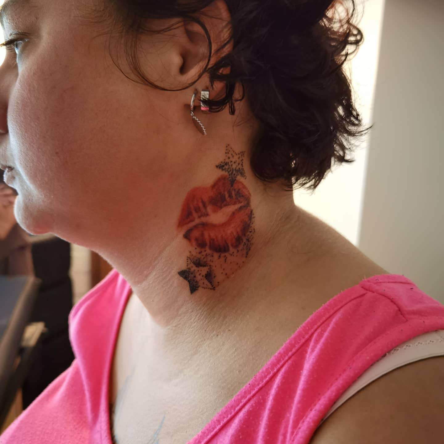 Remembrance Lip Tattoo