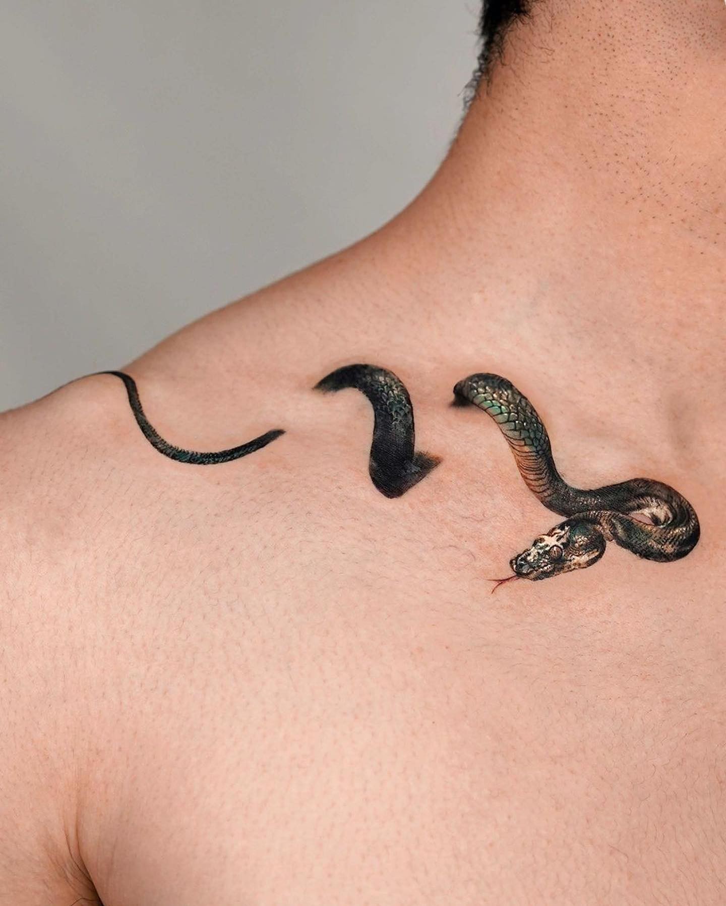 Stunning Snake Tattoo