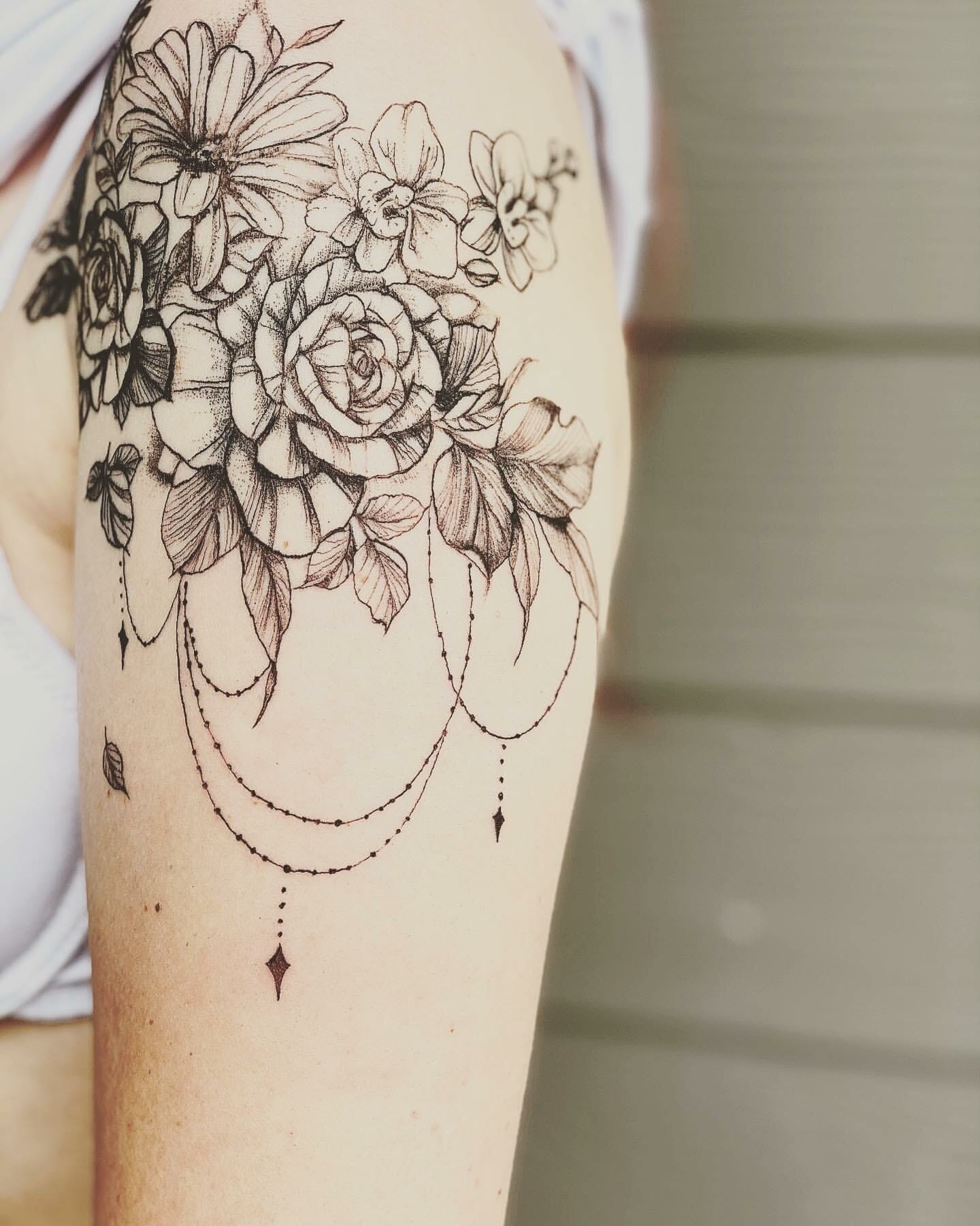 Rose Sister Tattoo