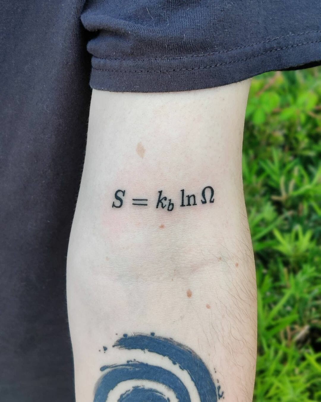 Entropy Formula Tattoo Design