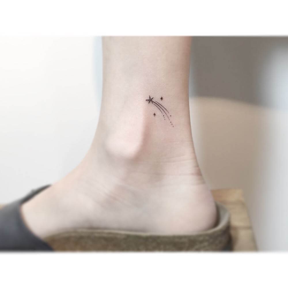 Ankle Star Tattoo