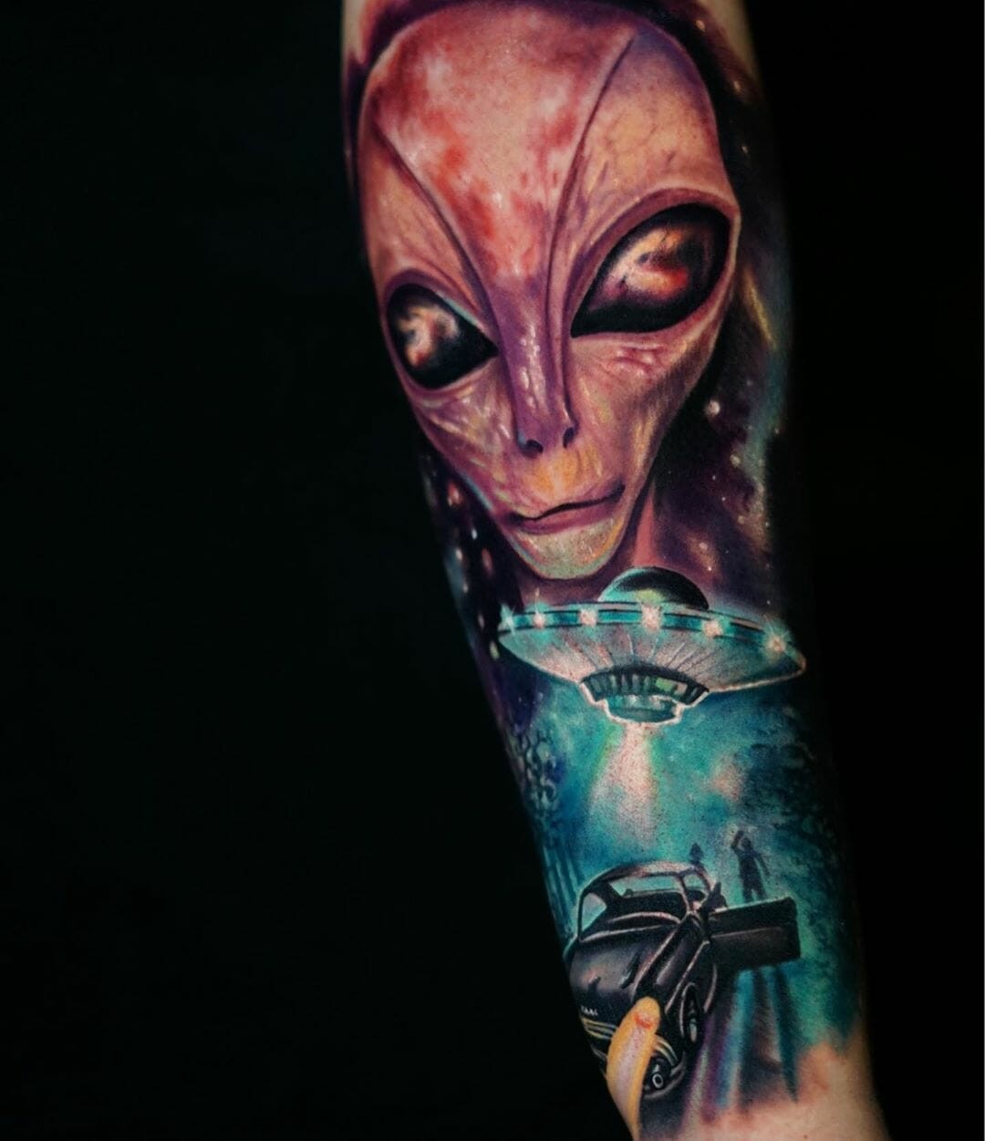 Ufo Tattoo Alien Designs