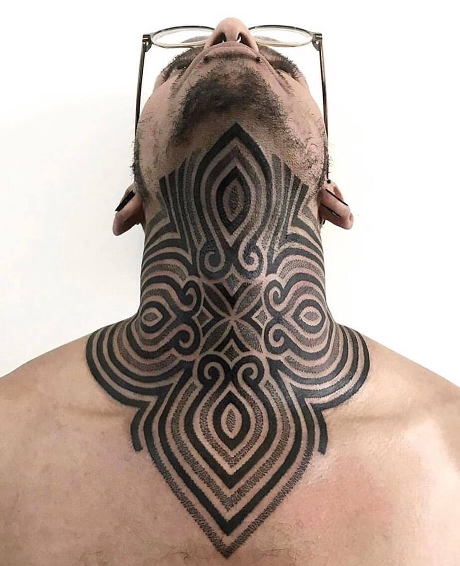 The Animals Optical Illusion Tattoo