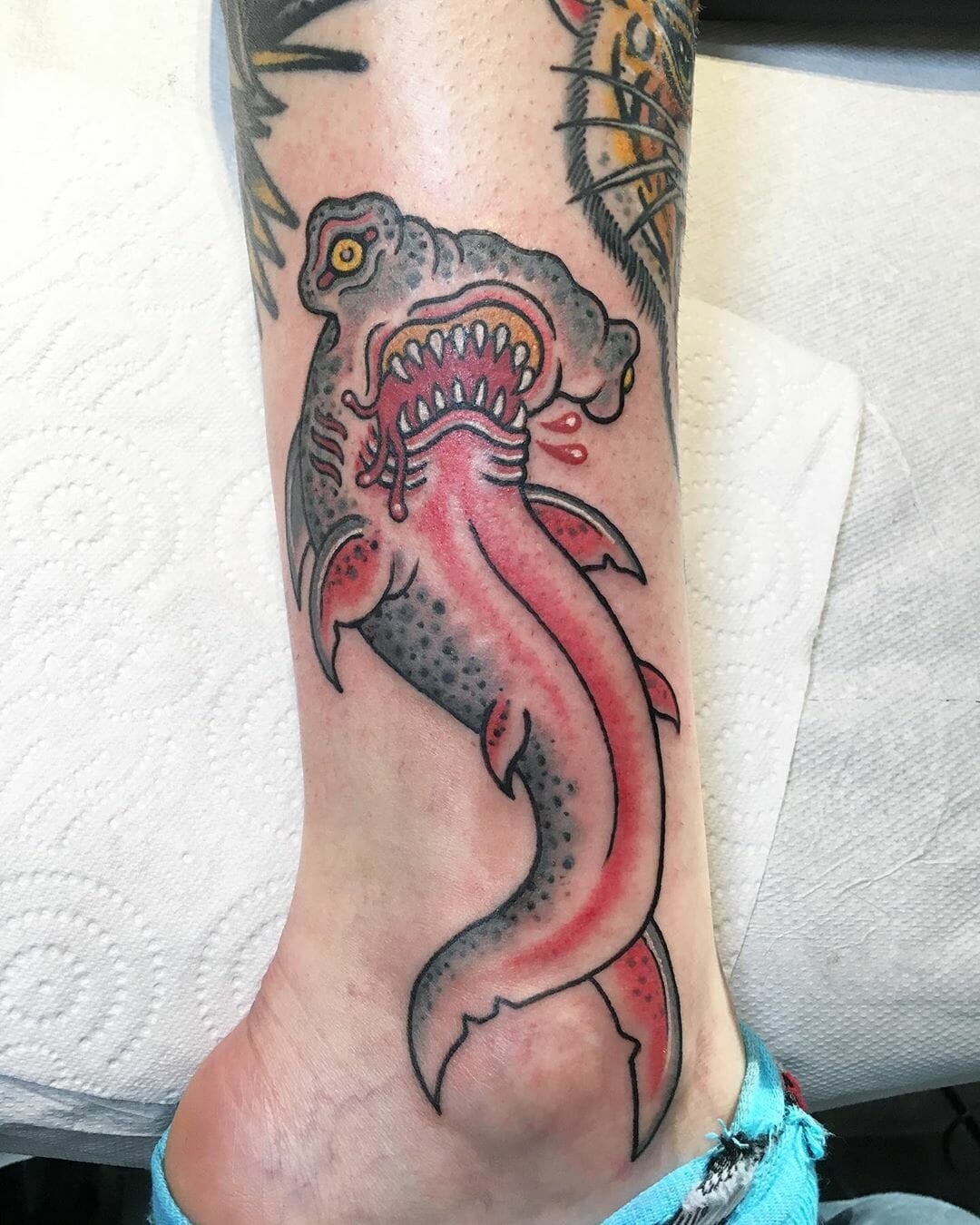 Japanese Shark Tattoo