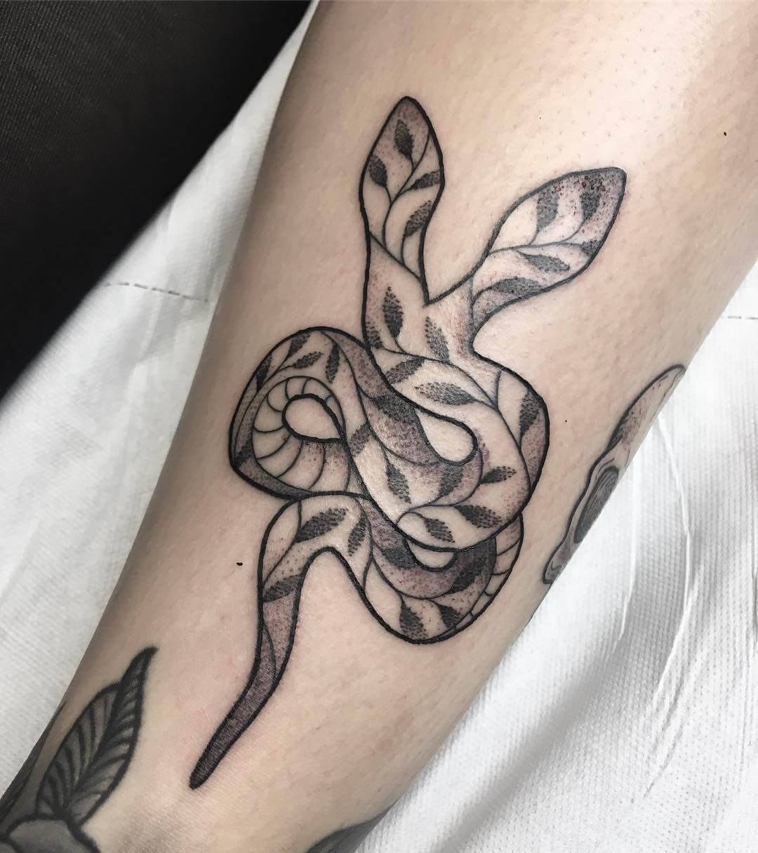 Small Snake Tattoo