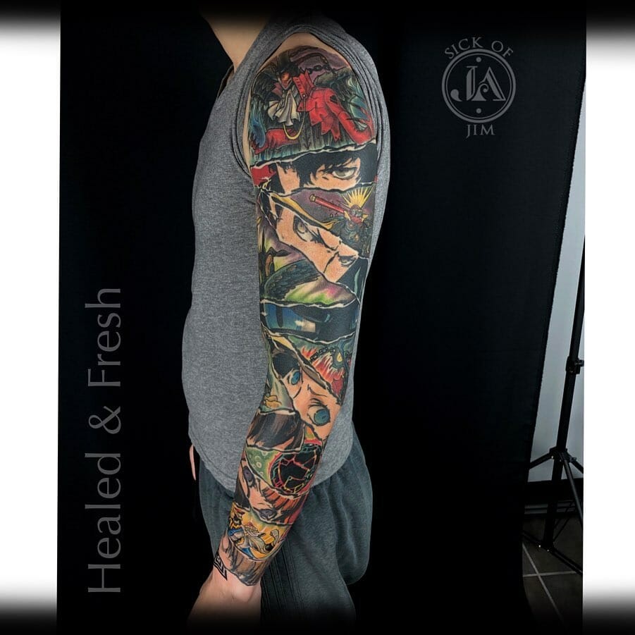 Persona 5 Sleeve Tattoos