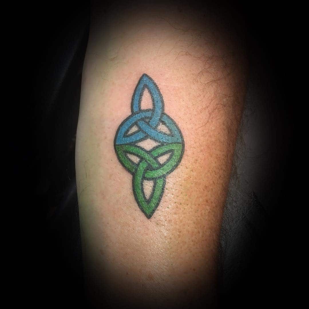 Small Celtic Trinity Tattoo