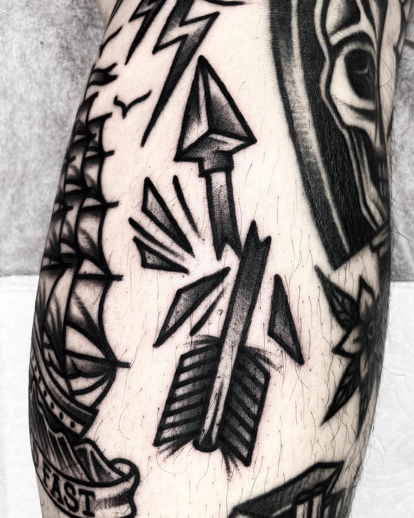 The Broken Arrow Tattoos For Men