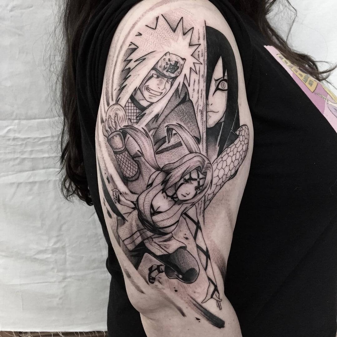 The Legendary Sannin Tattoo