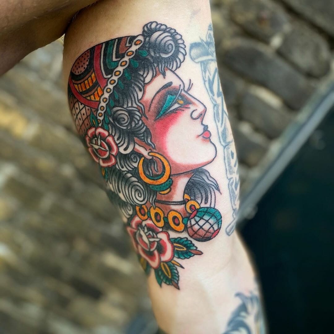 Traditional Gypsy Tattoo