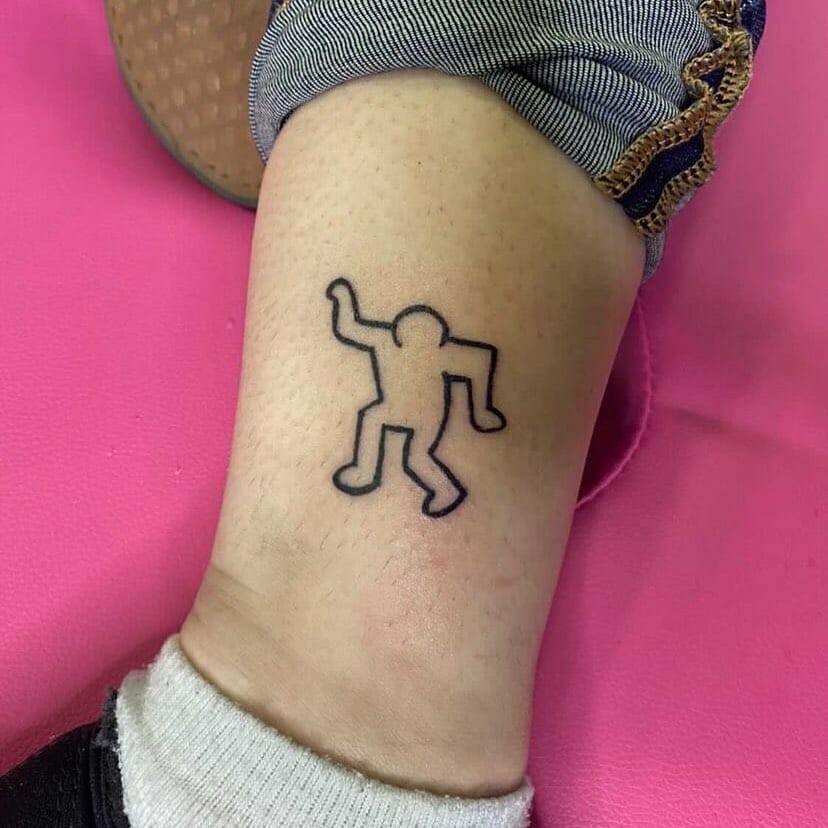 Radiant Baby Keith Haring Tattoo