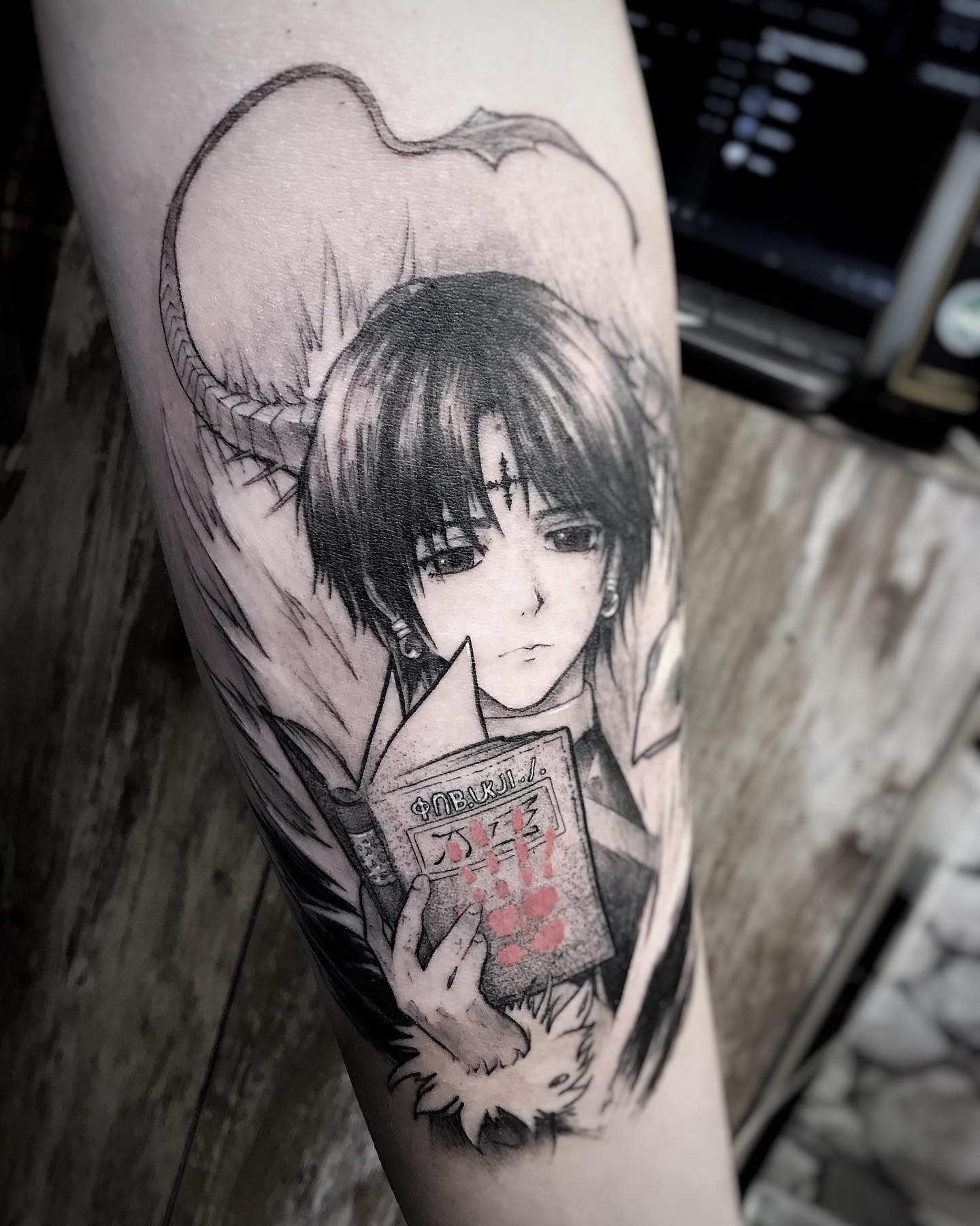 Chrollo Tattoos With Skill Hunter