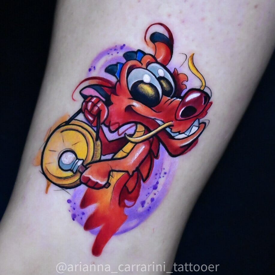 Mulan Mushu Tattoo