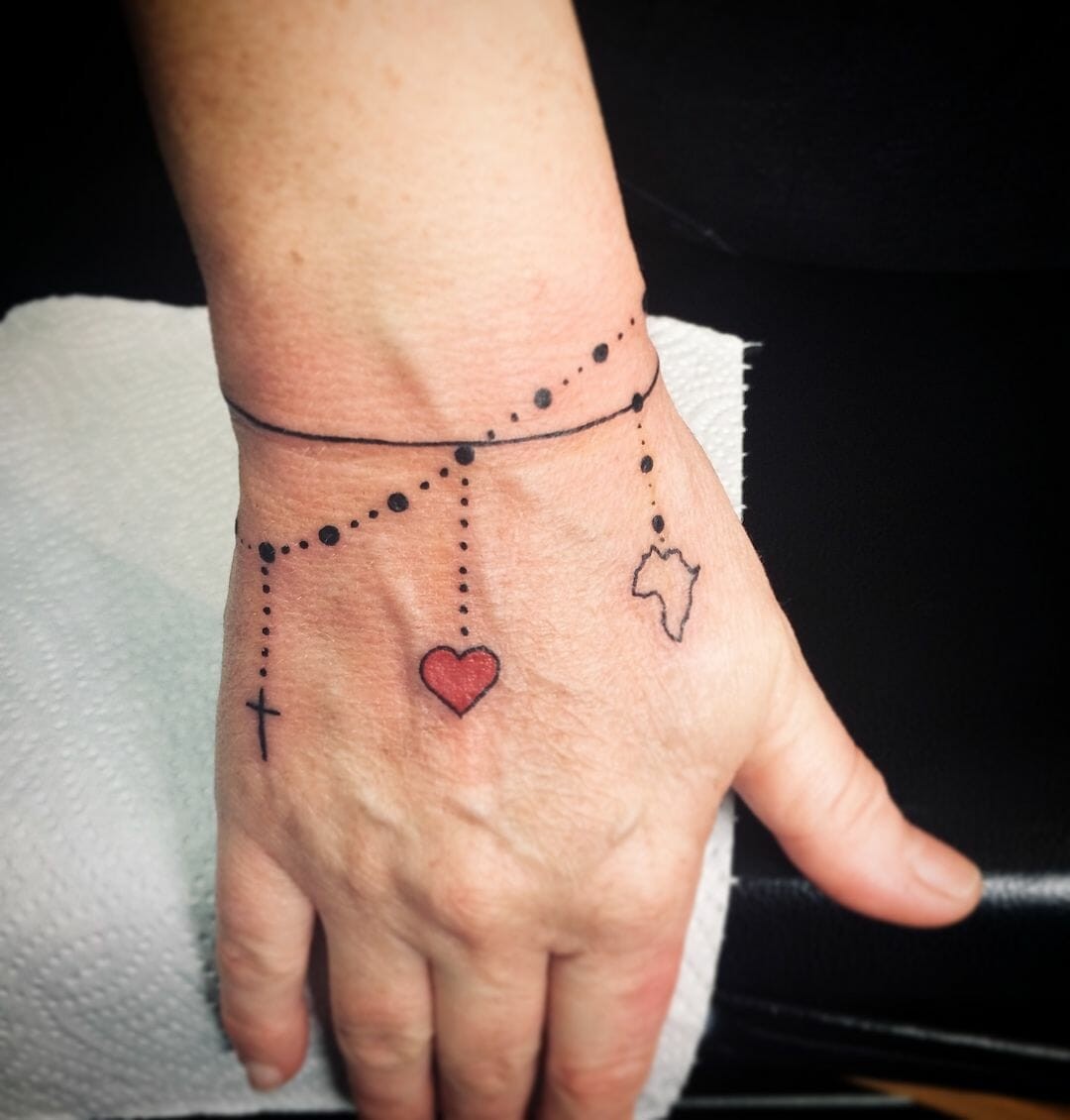 Cross Bracelet Tattoo