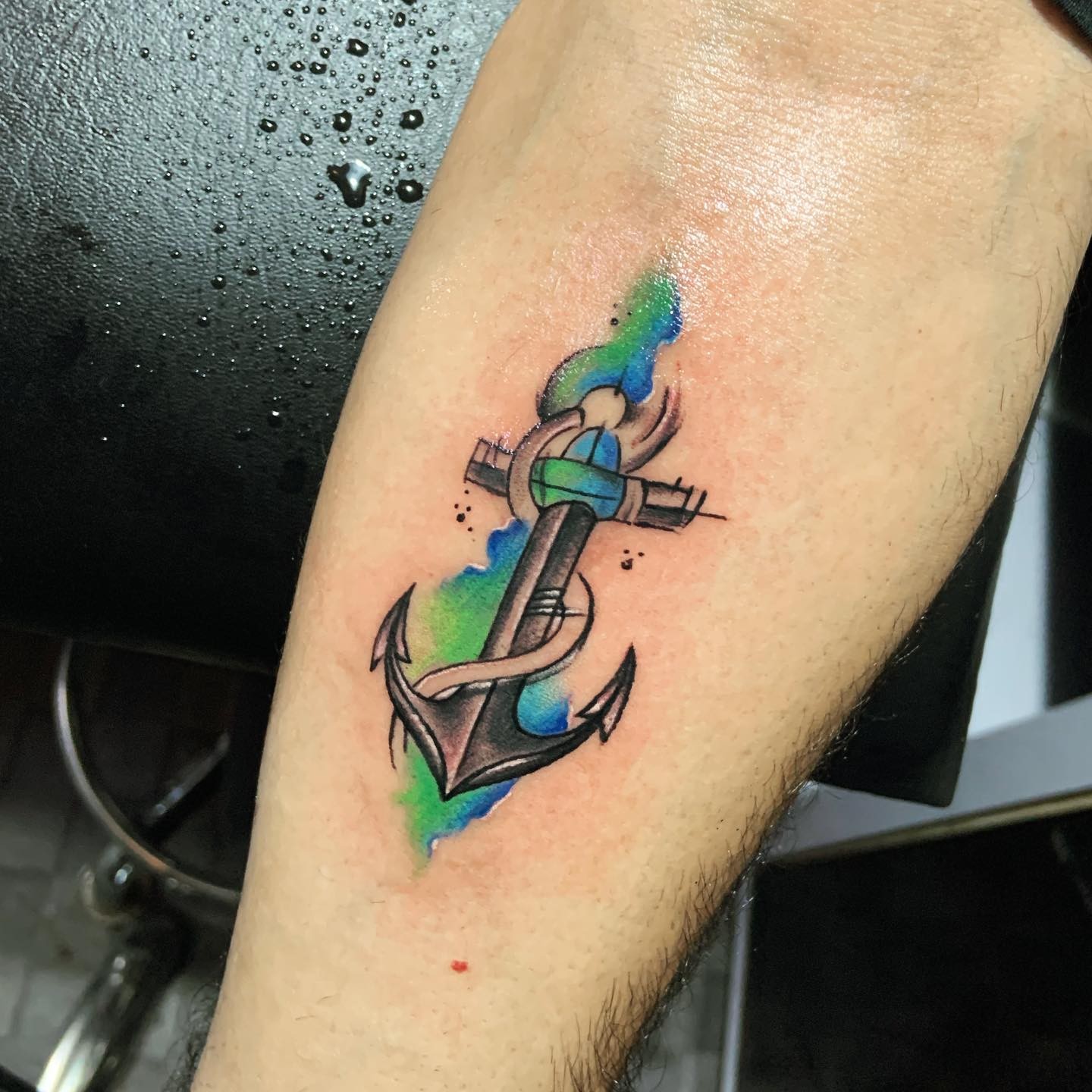 Stunning Anchor Tattoo