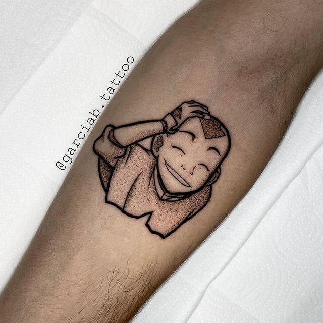 Aang Tattoo