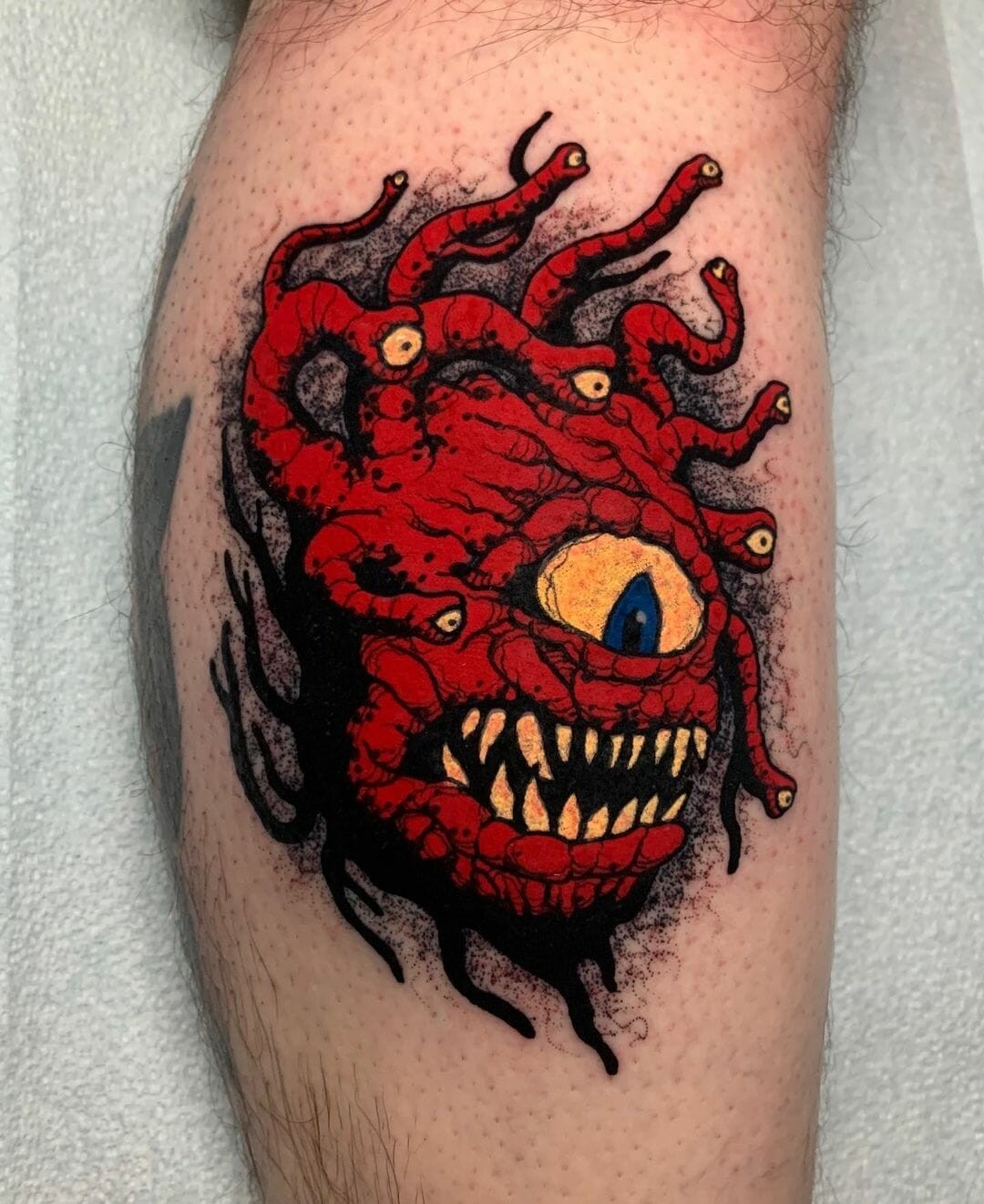 3D Beholder Tattoo