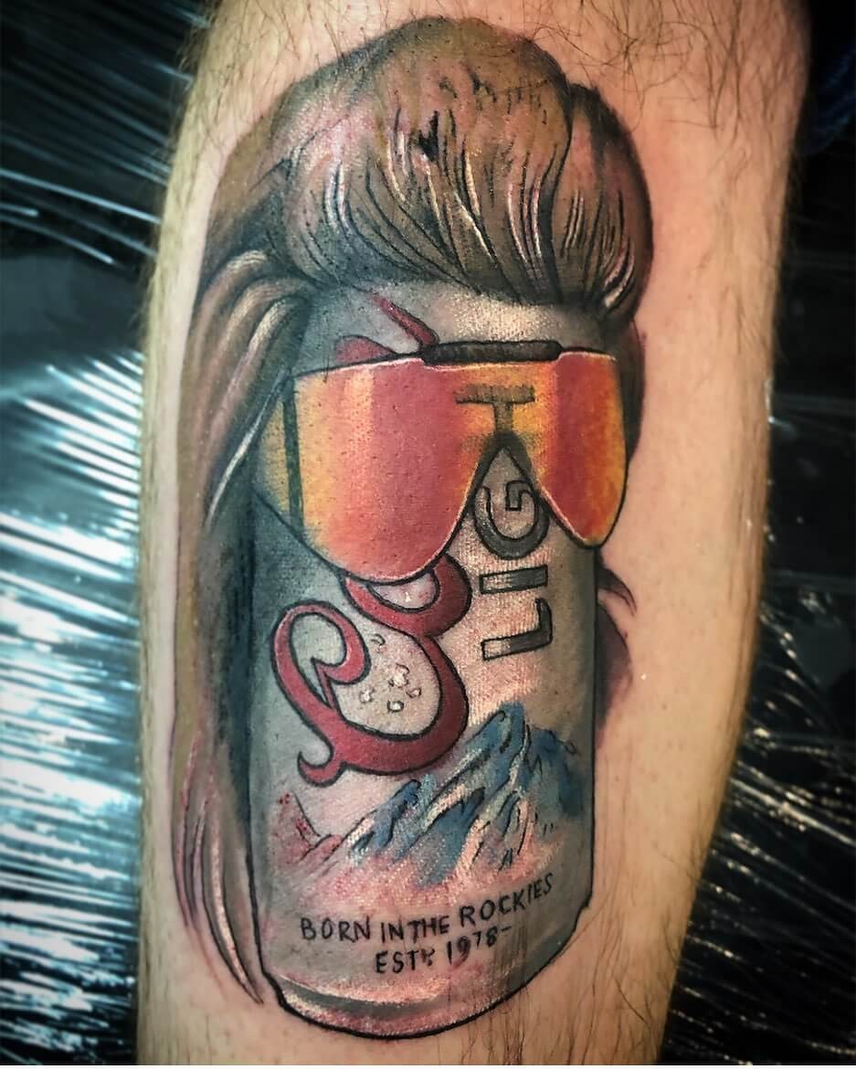 “Cool” Coors Light tattoo