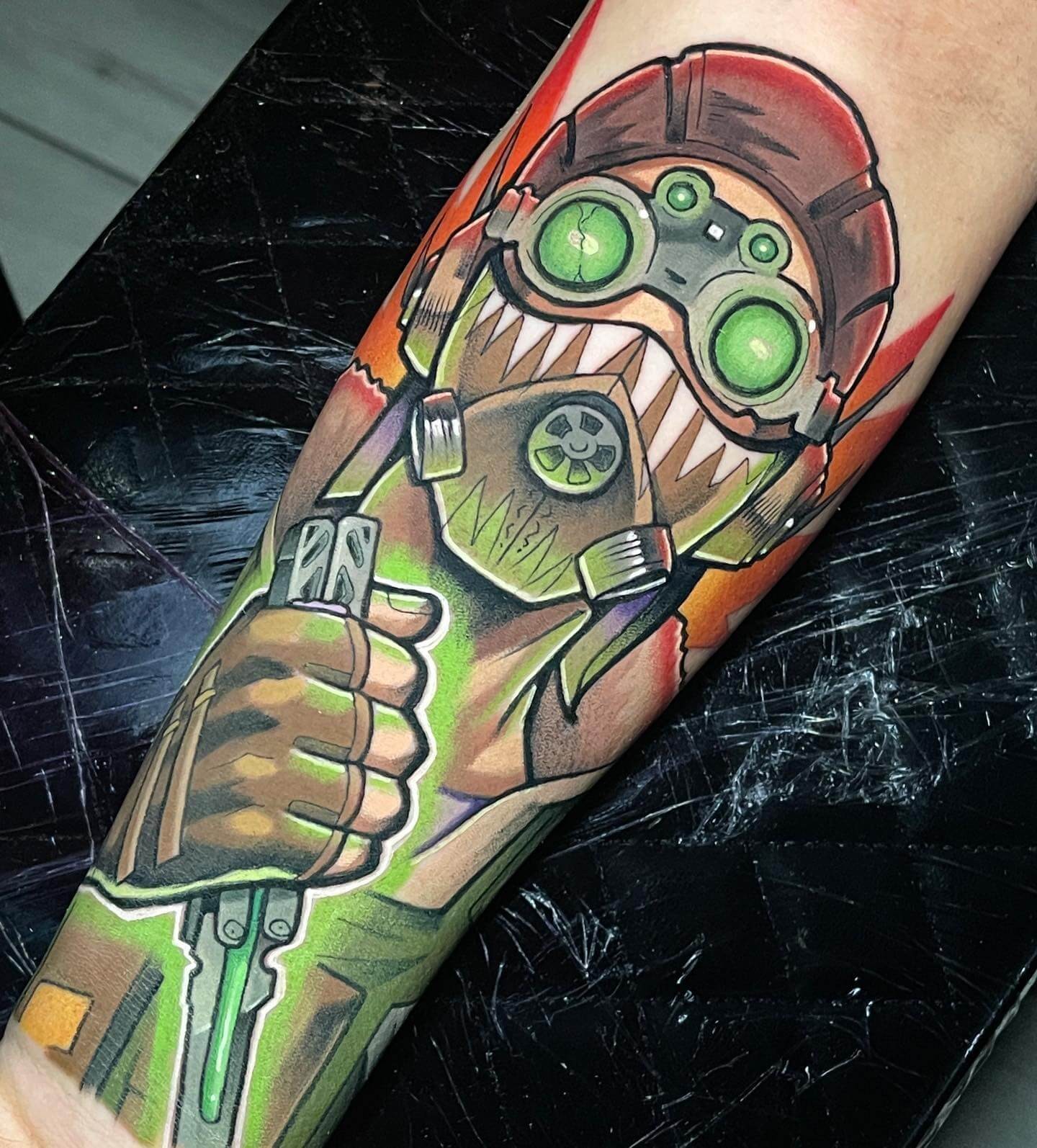 Apex Legends Octane Tattoo Ideas