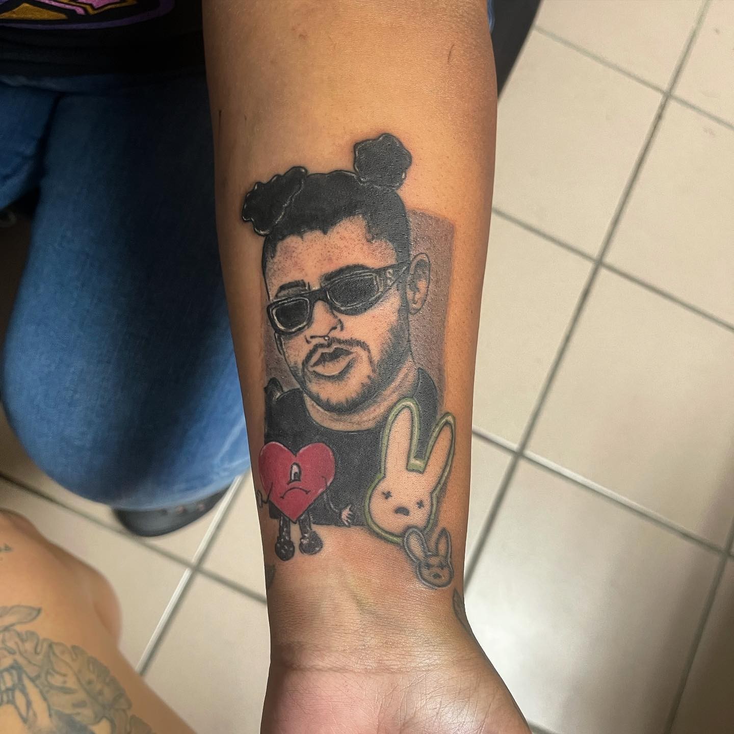 Nasty Bad Bunny Tattoo