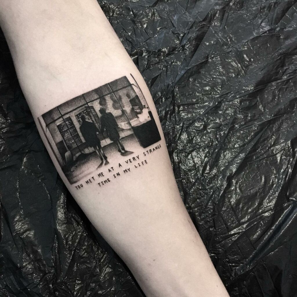 Fight Club tattoo: