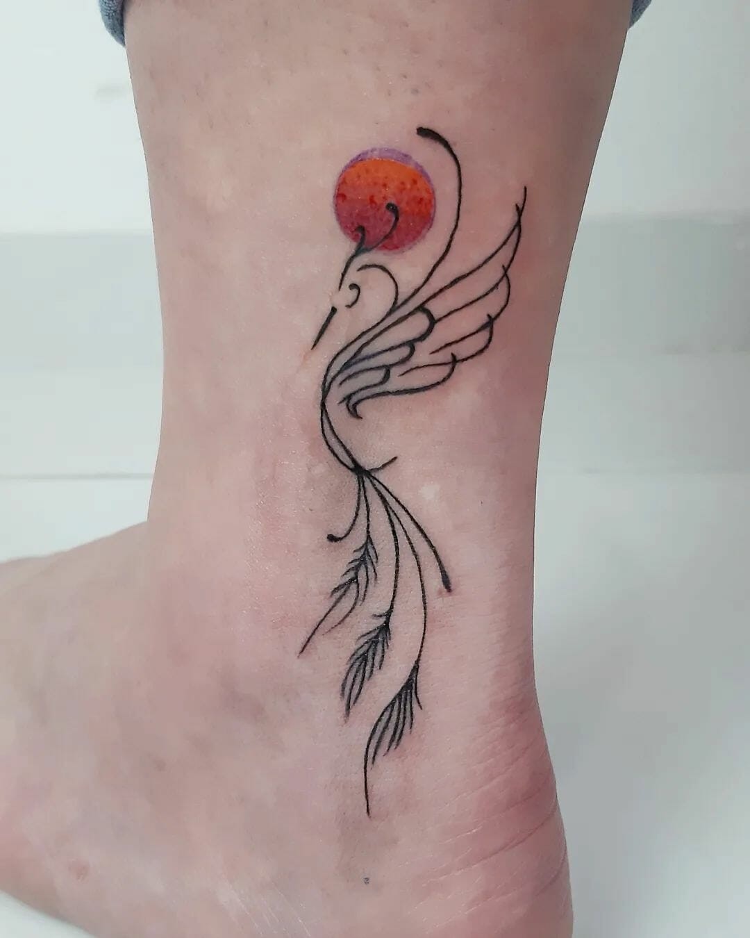 Amazing Phoenix Tattoo