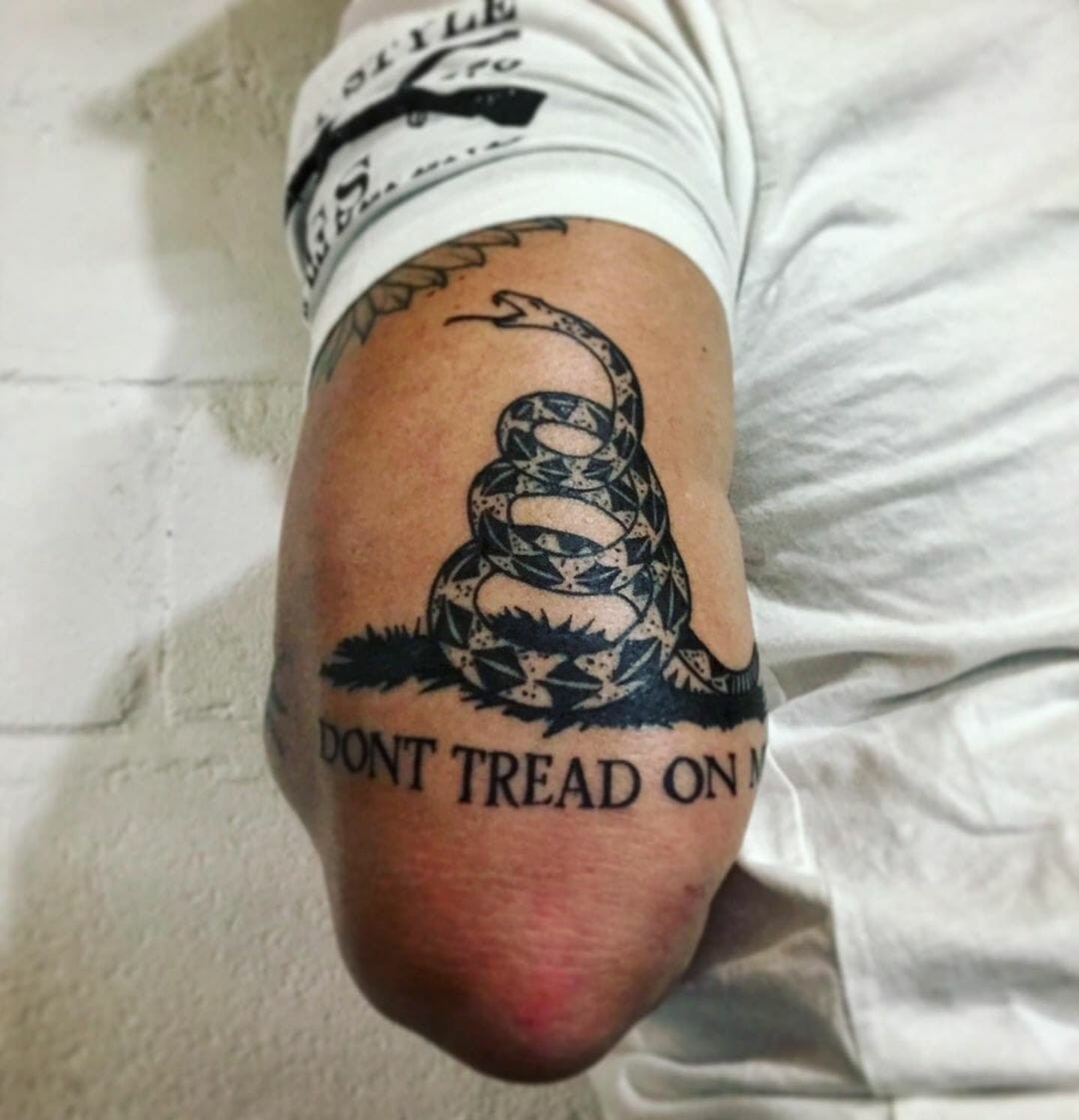 Classic Don’t Tread On Me Tattoo