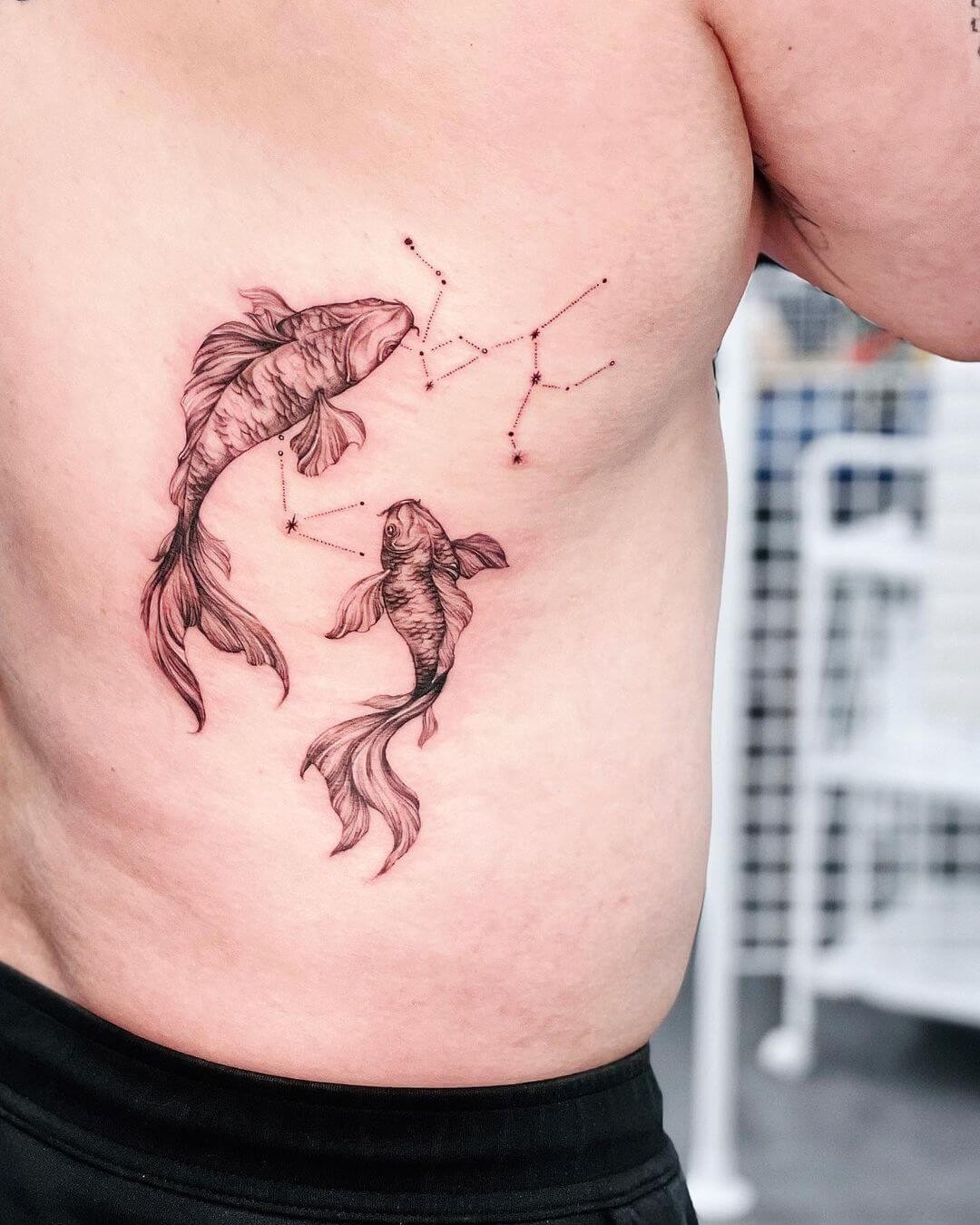 Constellation Sagittarius Tattoo