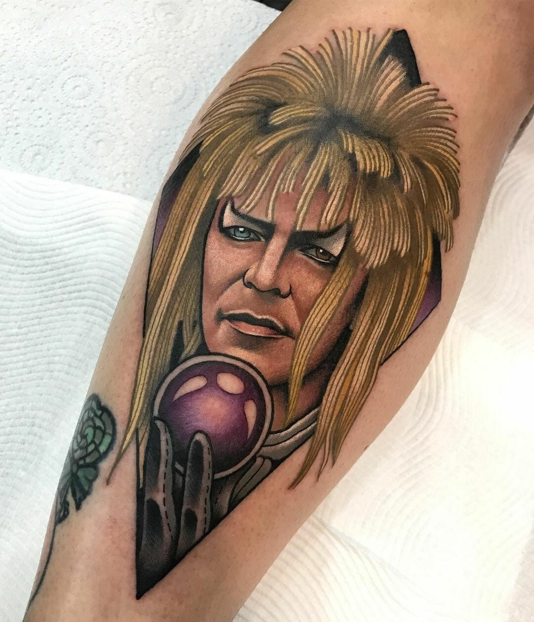 Colorful Jareth Tattoo