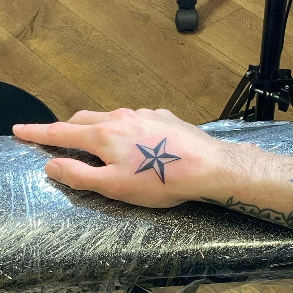 Simple Star Tattoo Designs