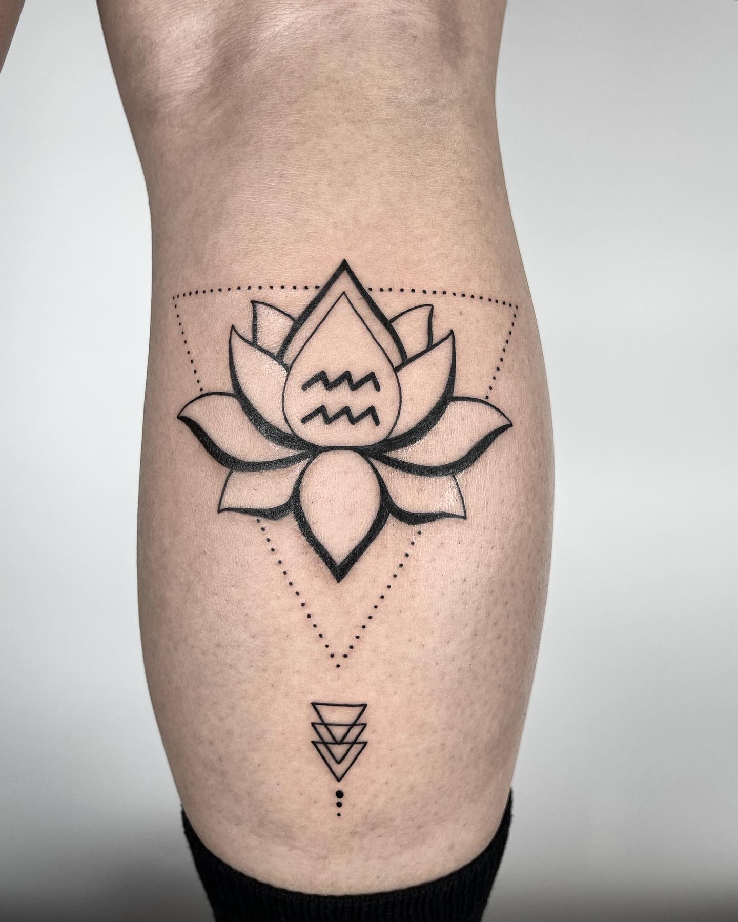 Spiritual Aquarius Tattoo