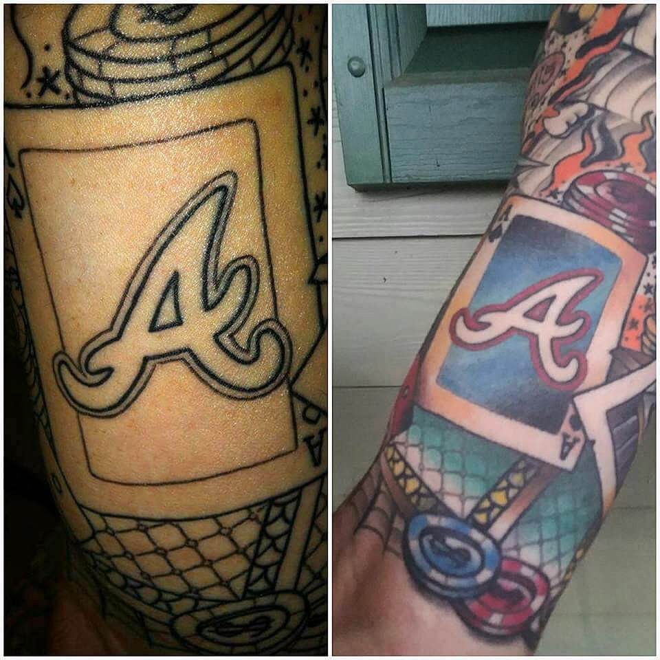 Aesthetic Braves Tattoo