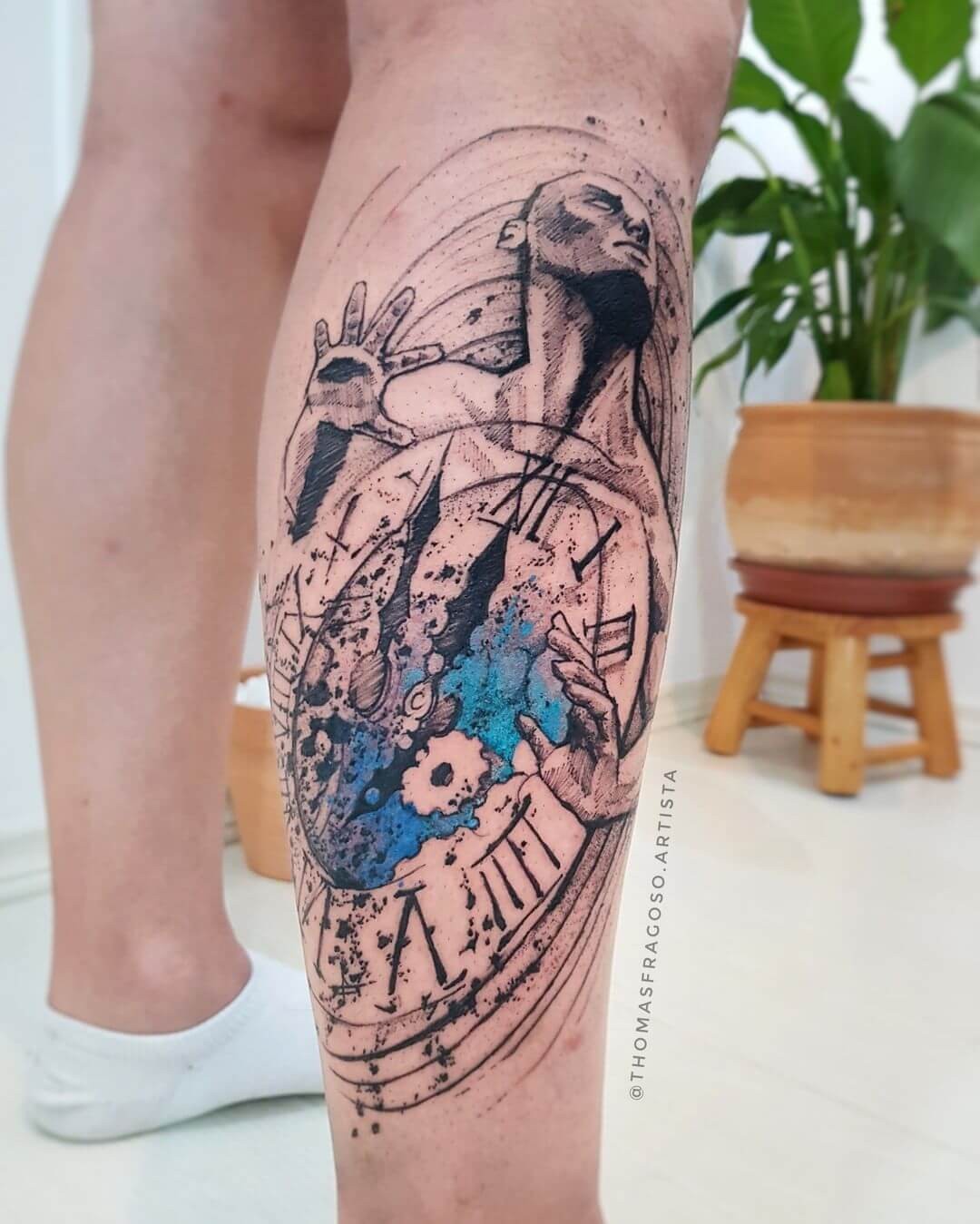 Father Time Tattoo