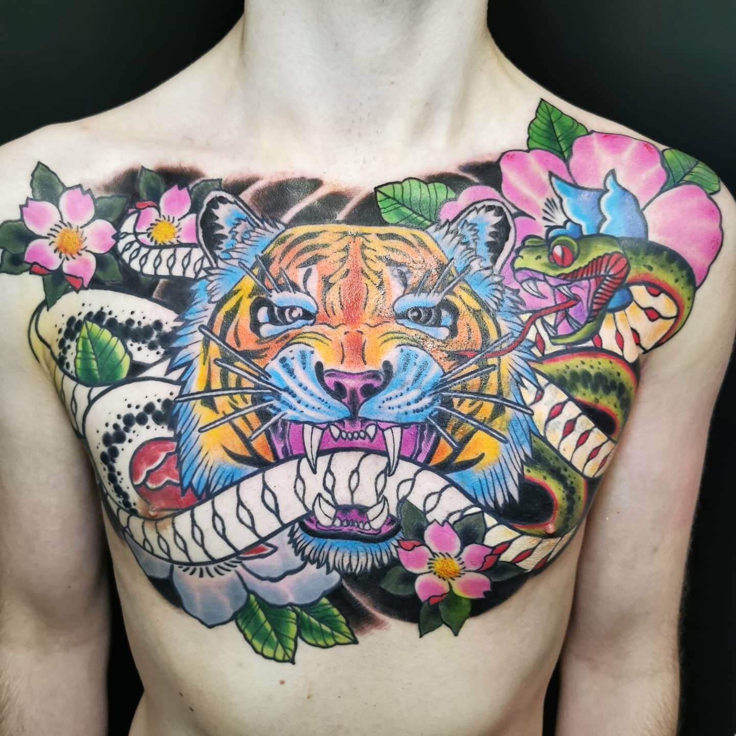 Japanese Tiger Tattoo