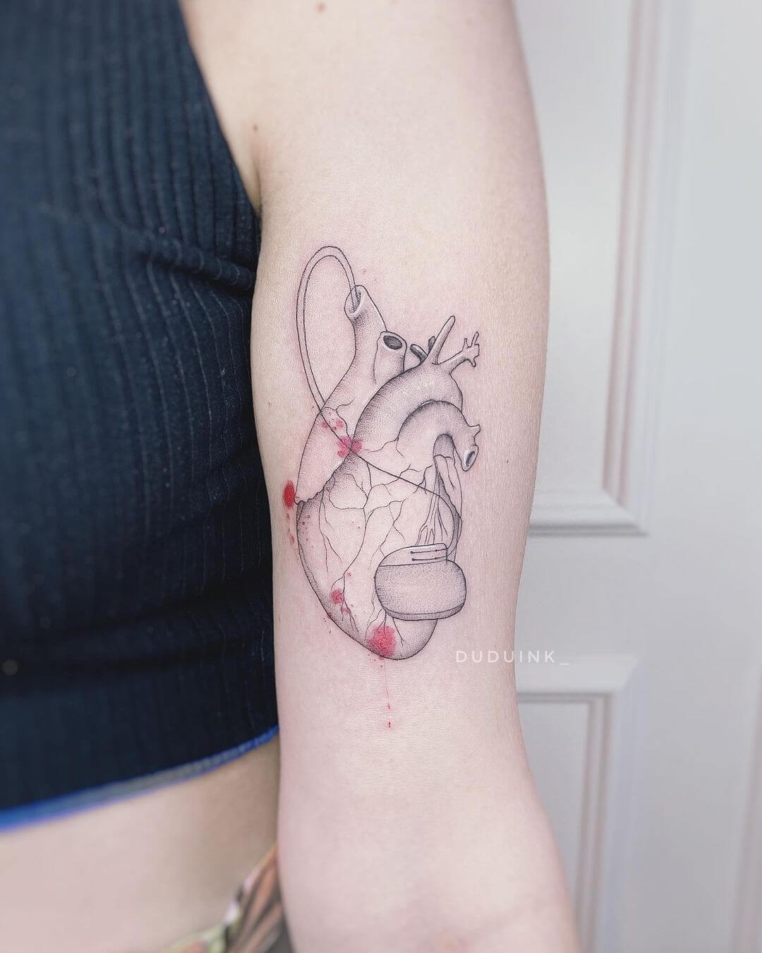 Authenticity Tattoos With Heart Illustrations