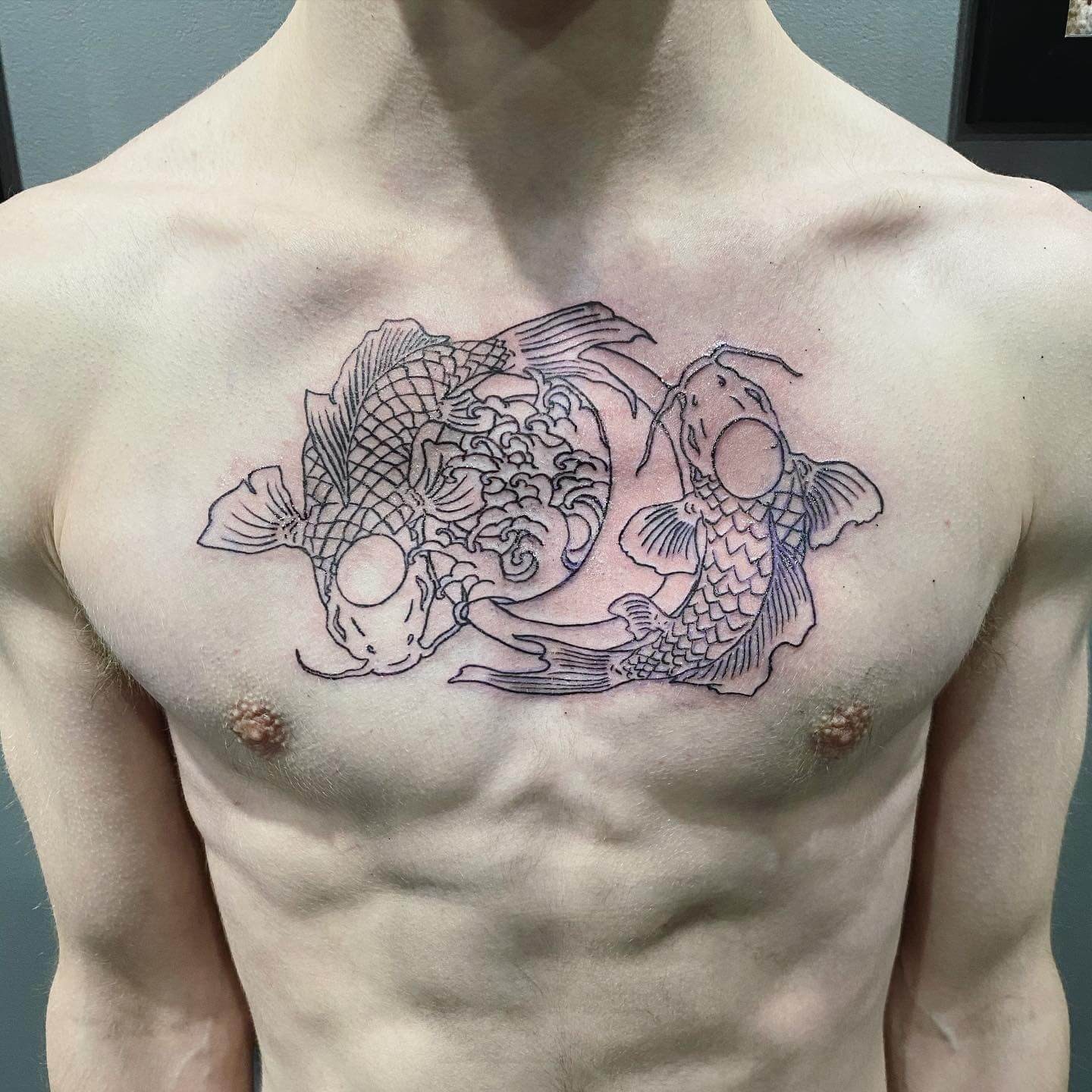 Avatar The Last Airbender Koi Fish Tattoo