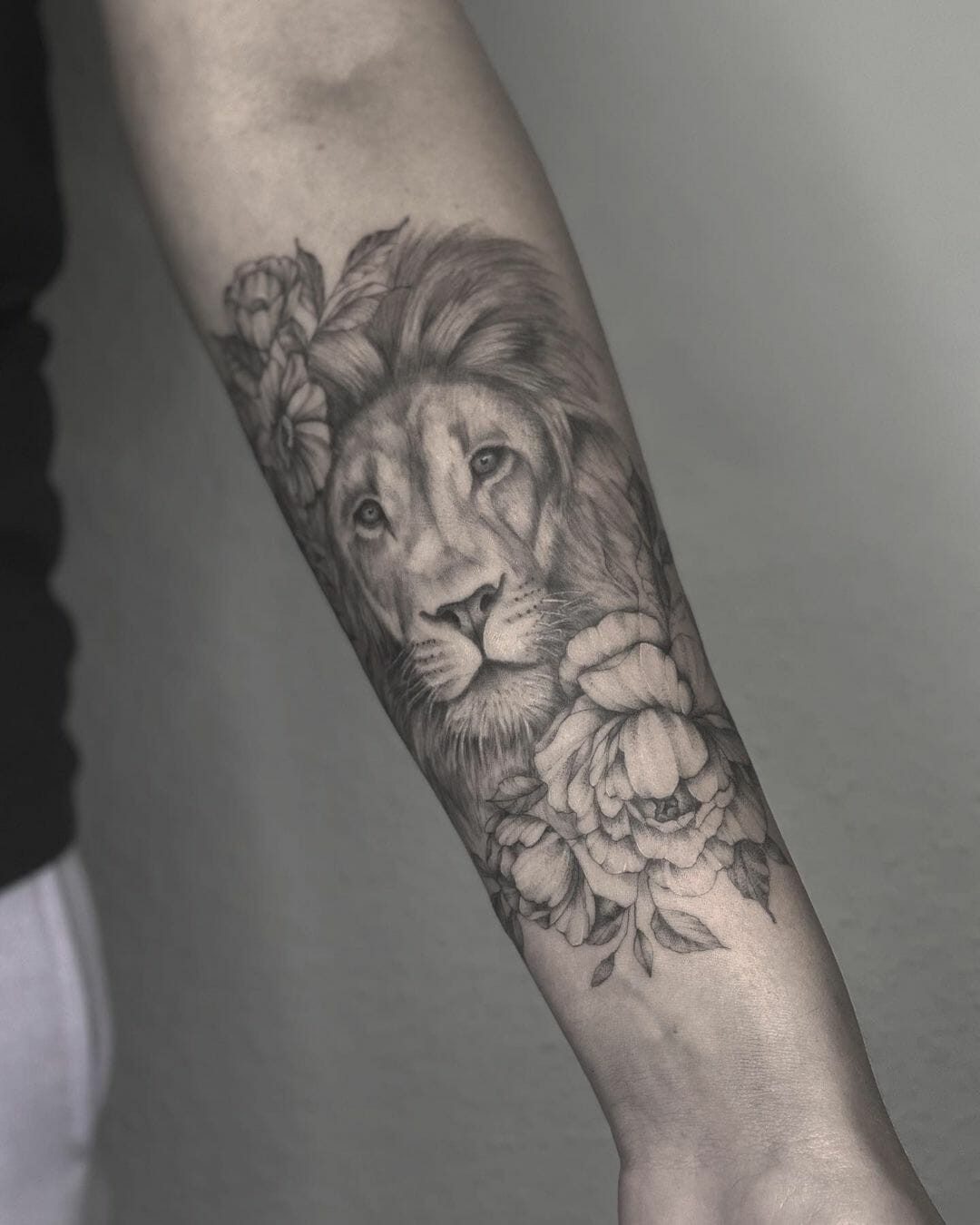 Fierce Inner Forearm Tattoo