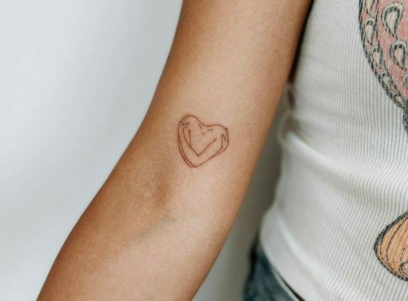 Self Love Symbol Tattoo Ideas